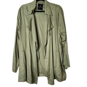 NWOT BAGATELLE SAGE GREEN LIGHWEIGHT OPEN FRONT JACKET SIZE LARGE